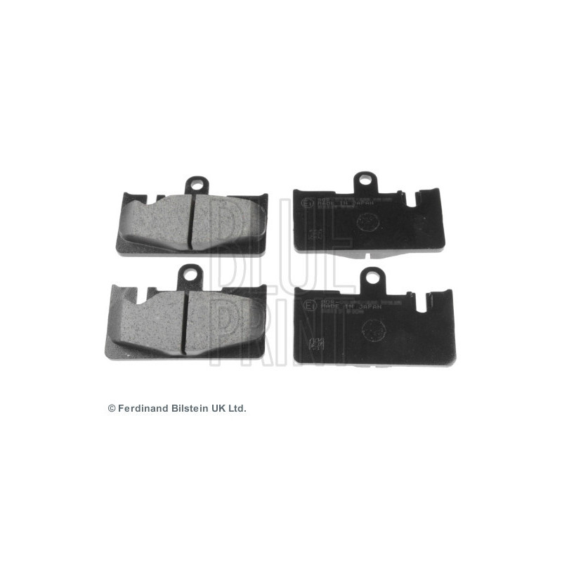 BLUE PRINT ADT342125 Plaquettes de frein Arrière pour