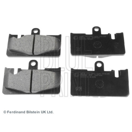 BLUE PRINT ADT342125 Brzdové platničky Zadné pre