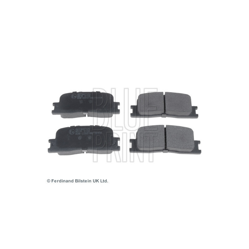 BLUE PRINT ADT342129 Bremsbeläge Hinten für