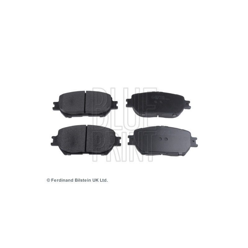 BLUE PRINT ADT342130 Brzdové platničky Predné pre