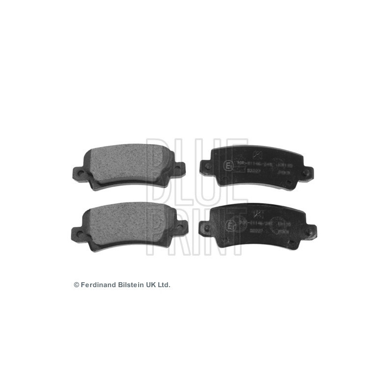 BLUE PRINT ADT342131 Bremsbeläge Hinten für