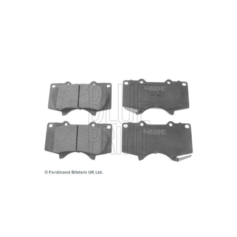 BLUE PRINT ADT342142 Plaquettes de frein Avant pour