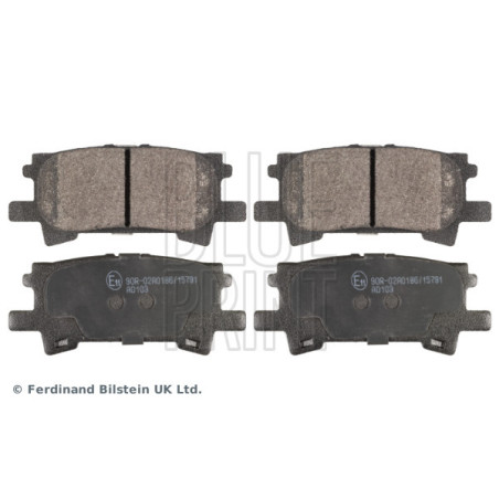 BLUE PRINT ADT342154 Brzdové platničky Zadné pre