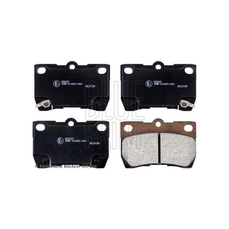 BLUE PRINT ADT342156 Brake Pads Set Rear for
