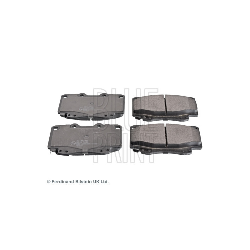 BLUE PRINT ADT342160 Brzdové platničky Predné pre