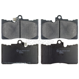 BLUE PRINT ADT342161 Brzdové platničky Predné pre