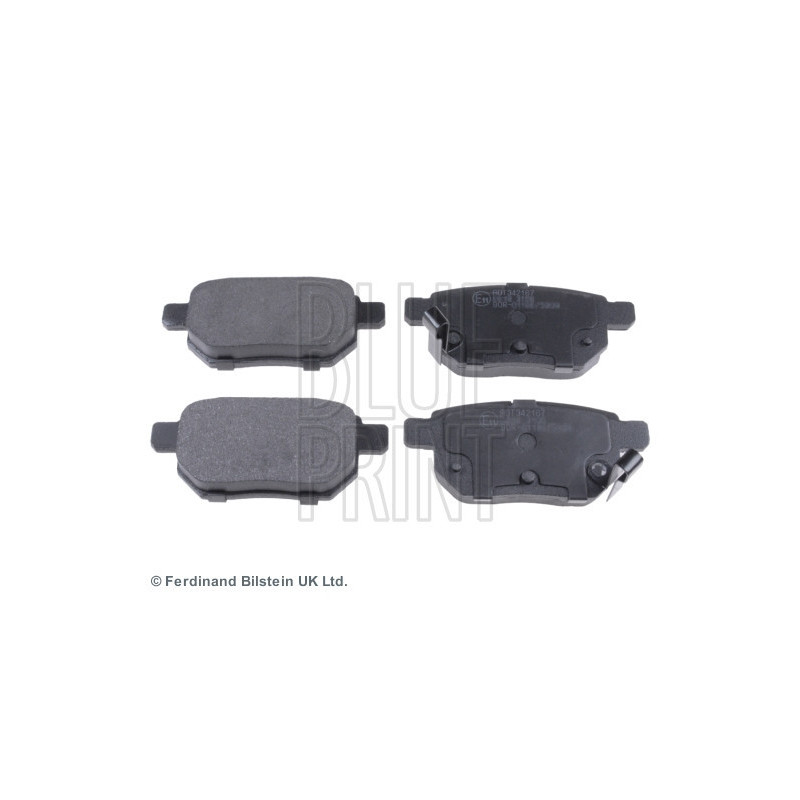 BLUE PRINT ADT342167 Bremsbeläge Hinten für