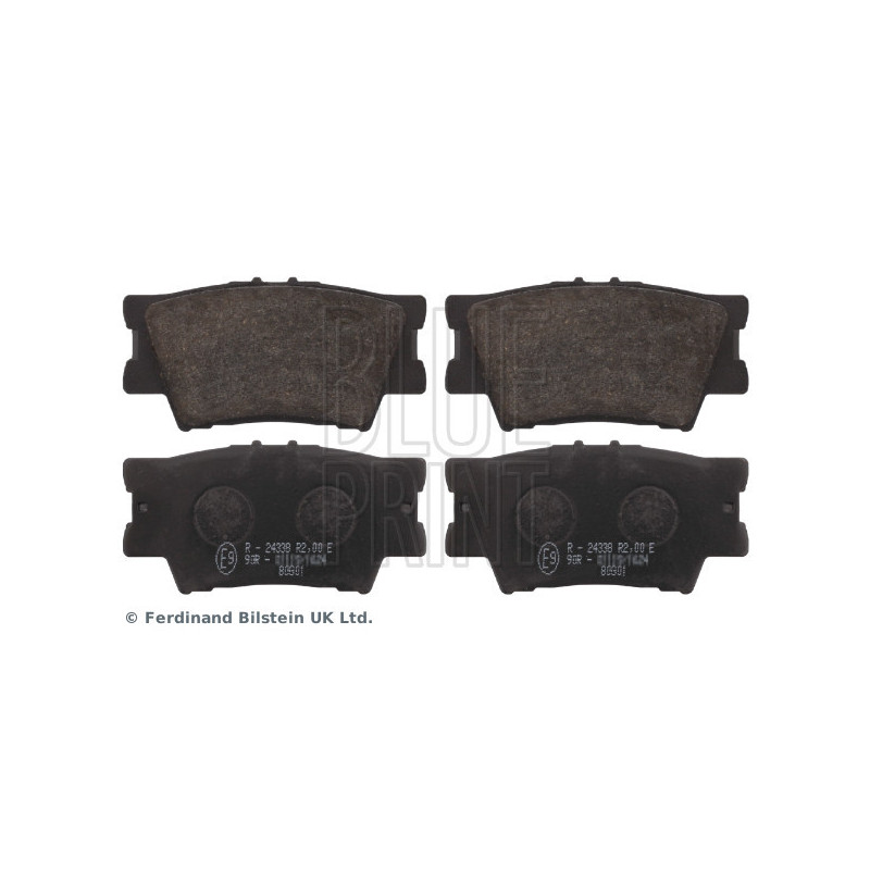 BLUE PRINT ADT342168 Brake Pads Set Rear for