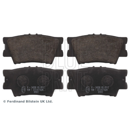 BLUE PRINT ADT342168 Bremsbeläge Hinten für