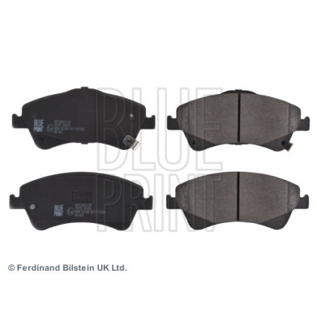 BLUE PRINT ADT342174 Brzdové platničky Predné pre