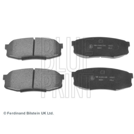BLUE PRINT ADT342176 Plaquettes de frein Arrière pour