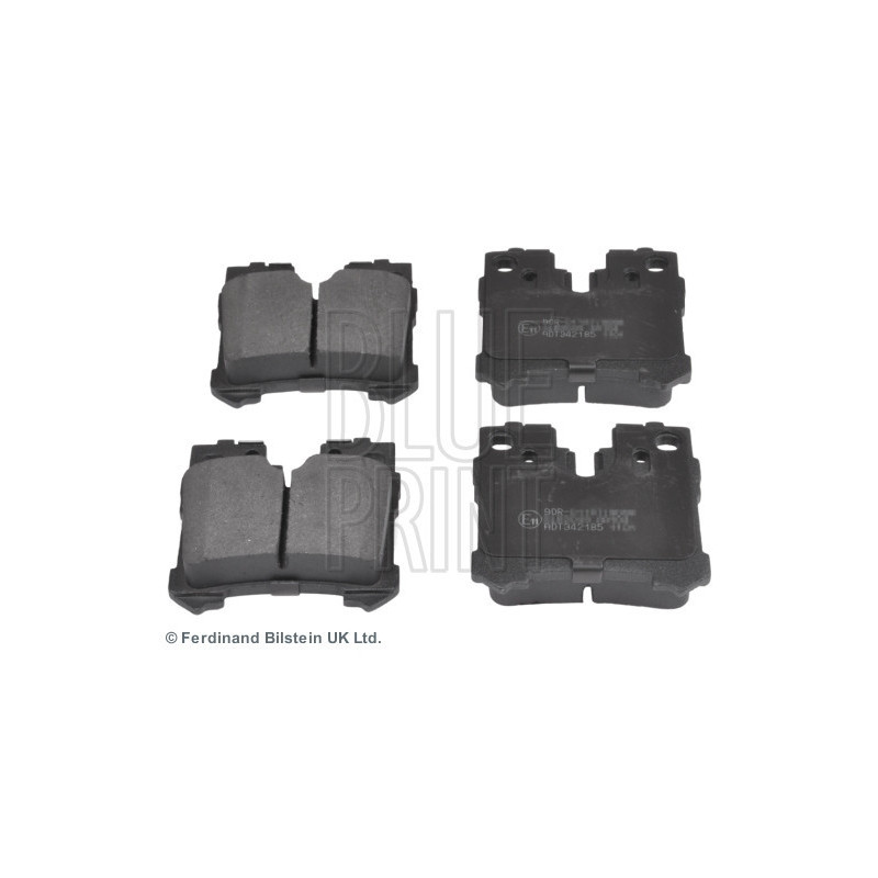 BLUE PRINT ADT342185 Bremsbeläge Hinten für