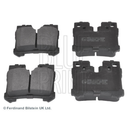 BLUE PRINT ADT342185 Plaquettes de frein Arrière pour