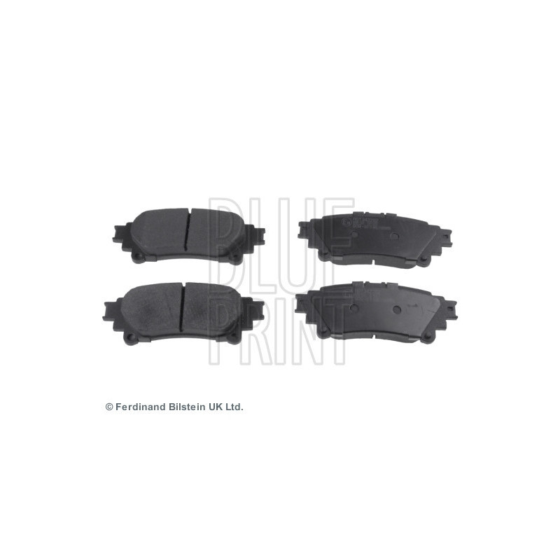 BLUE PRINT ADT342202 Bremsbeläge Hinten für