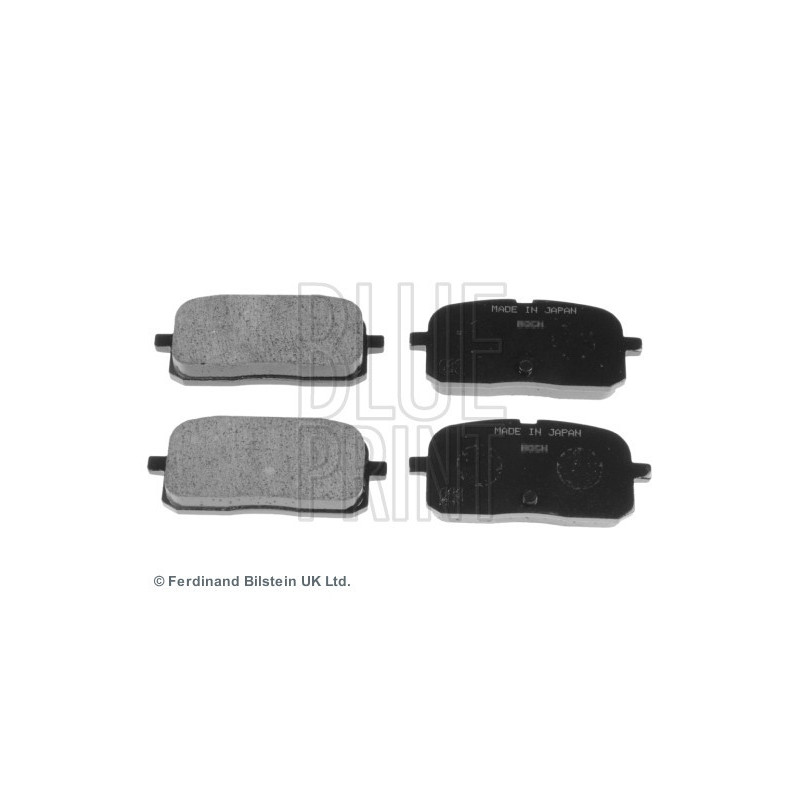 BLUE PRINT ADT34267 Brake Pads Set Rear for