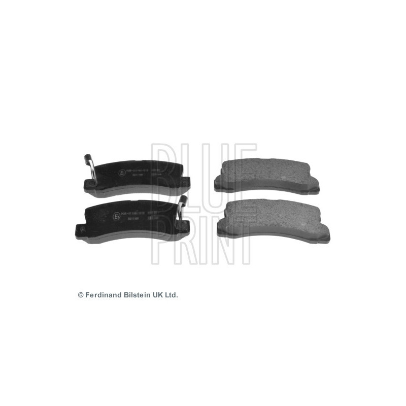 BLUE PRINT ADT34284 Pastiglie freno Posteriore per
