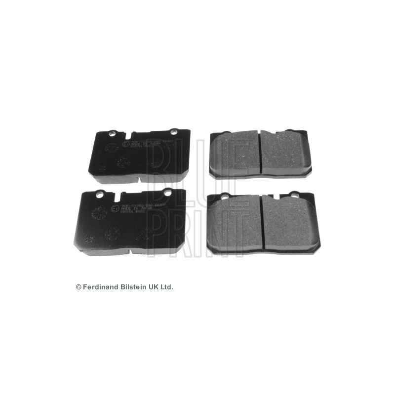 BLUE PRINT ADT34287 Brzdové platničky Predné pre