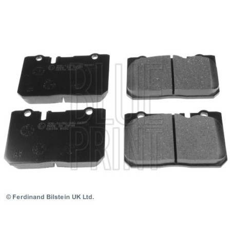 BLUE PRINT ADT34287 Brzdové platničky Predné pre