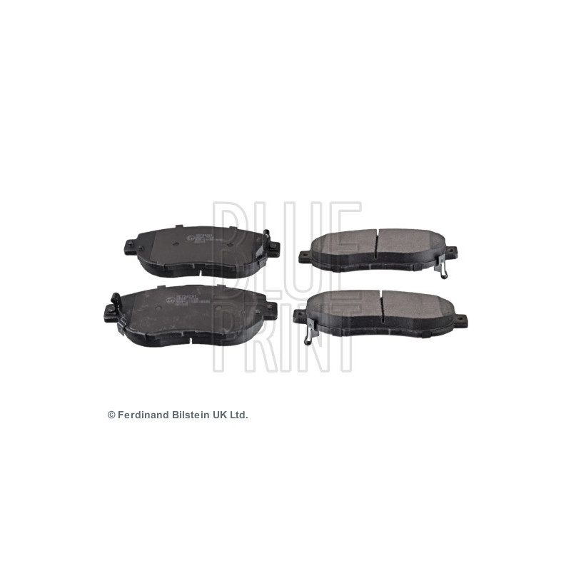 BLUE PRINT ADT34291 Brzdové platničky Predné pre
