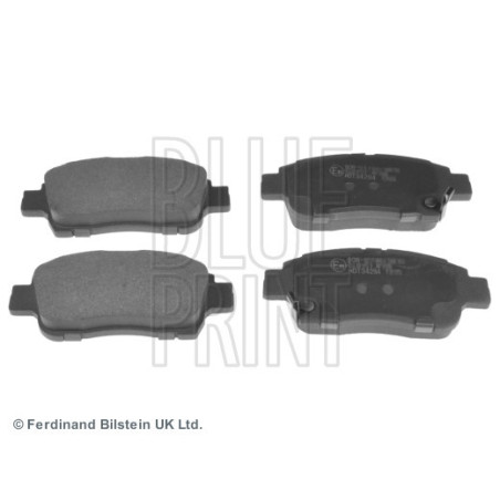 BLUE PRINT ADT34294 Brzdové platničky Predné pre
