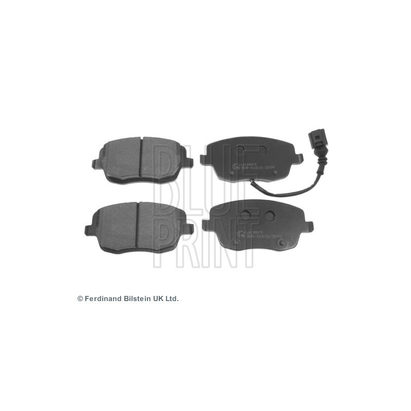 BLUE PRINT ADV184203 Brzdové destičky Přední pro