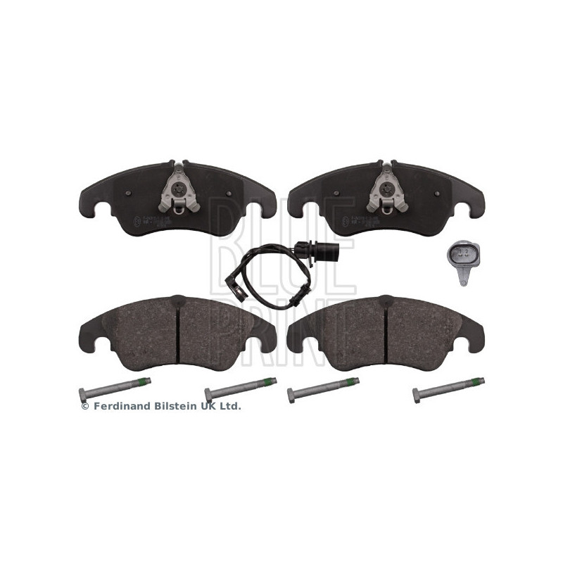 BLUE PRINT ADV184212 Brzdové destičky Přední pro