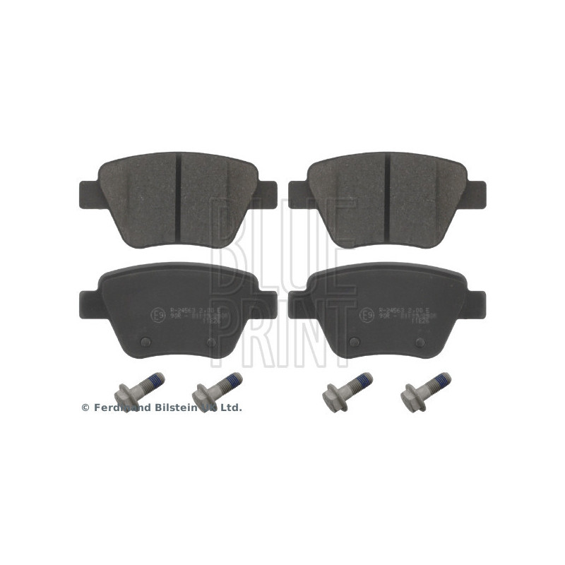 BLUE PRINT ADV184218 Brzdové destičky Zadní pro