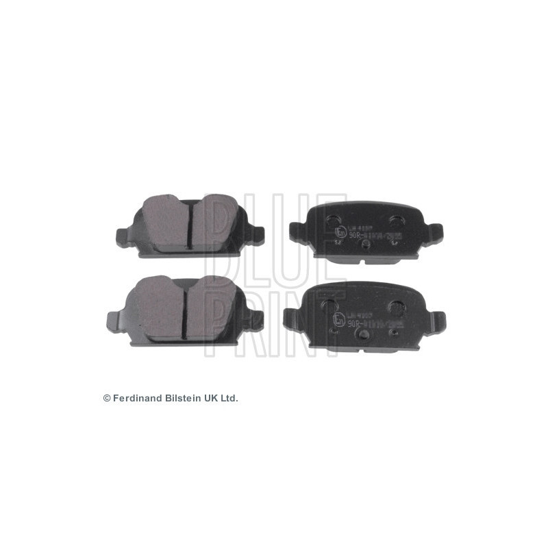 BLUE PRINT ADZ94232 Pastiglie freno Posteriore per