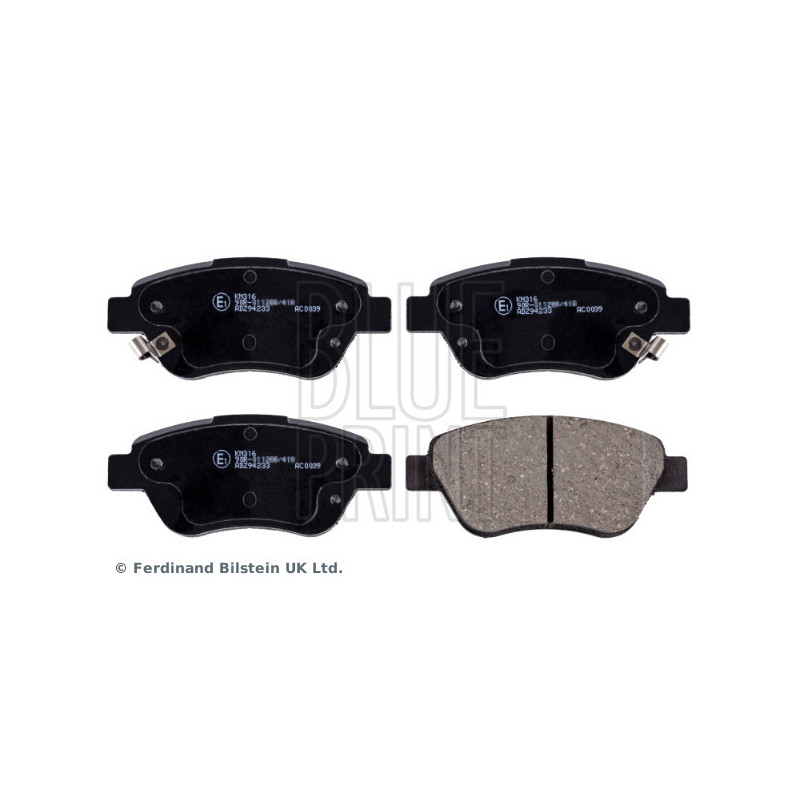 BLUE PRINT ADZ94233 Plaquettes de frein Avant pour