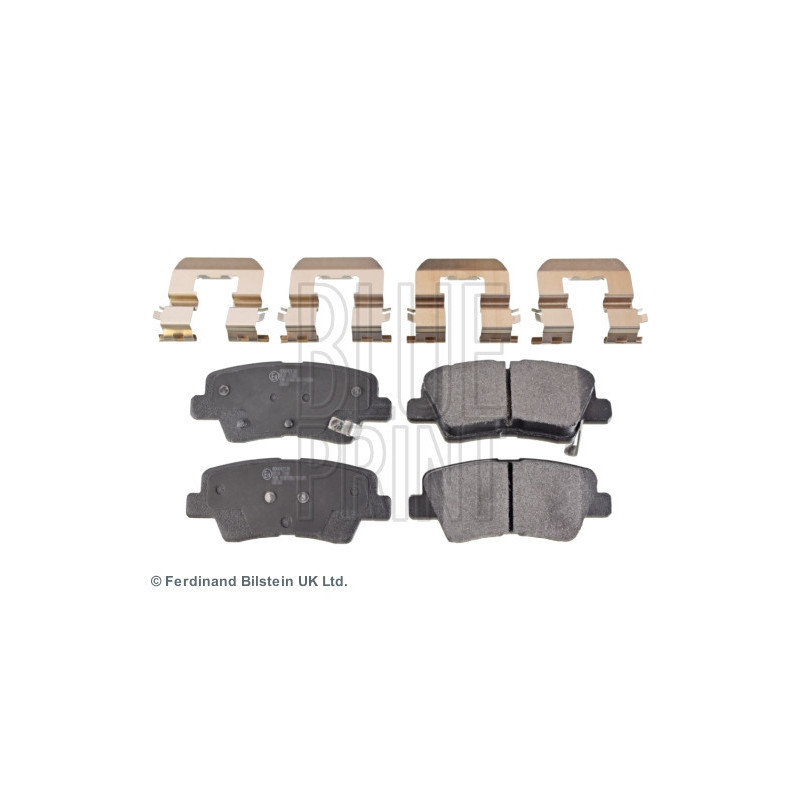BLUE PRINT ADG042138 Plaquettes de frein Arrière pour