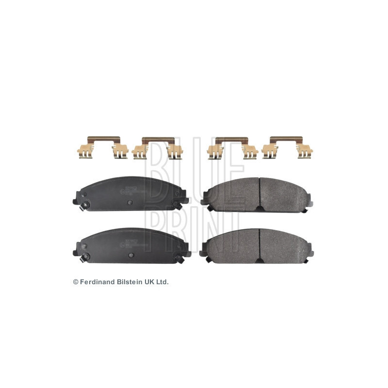 BLUE PRINT ADA104273 Brzdové destičky Přední pro