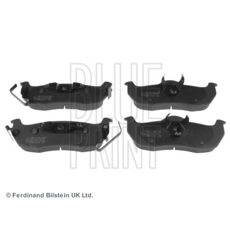 BLUE PRINT ADN142160 Bremsbeläge Hinten für