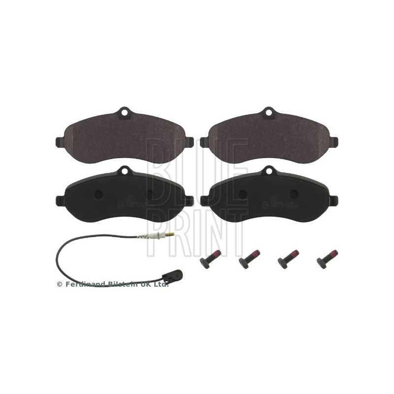 BLUE PRINT ADT342207 Brzdové destičky Přední pro