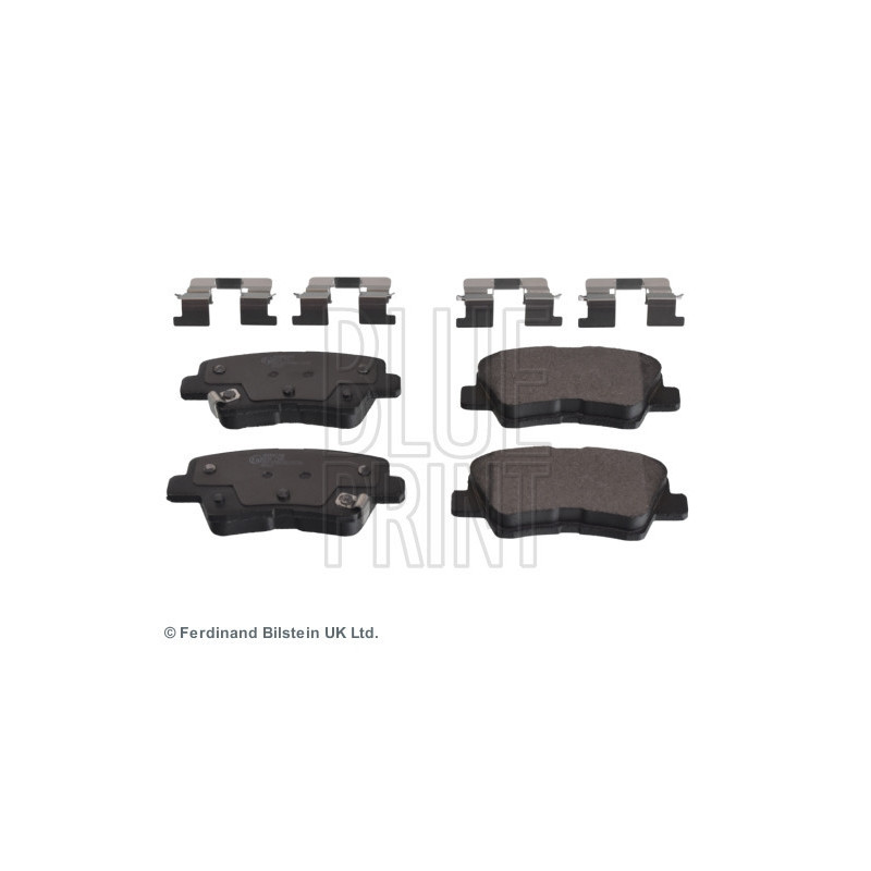 BLUE PRINT ADG042160 Bremsbeläge Hinten für
