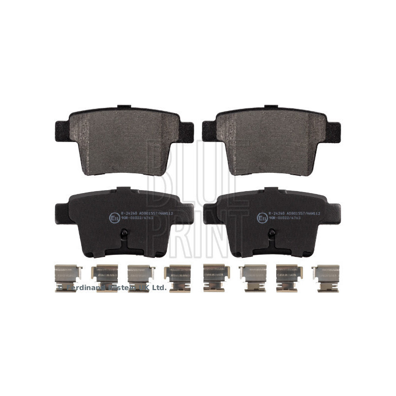 BLUE PRINT ADJ134240 Brake Pads Set Rear for