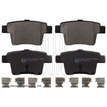BLUE PRINT ADJ134240 Brake Pads Set Rear for