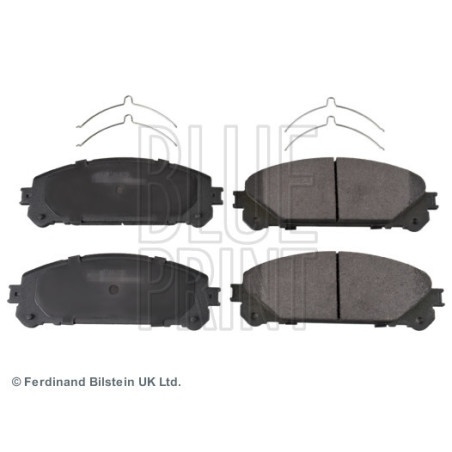 BLUE PRINT ADT342212 Brzdové platničky Predné pre