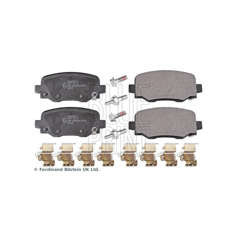 BLUE PRINT ADA104277 Brake Pads Set Rear for