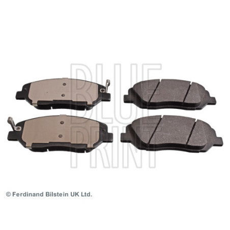 BLUE PRINT ADG042167 Brzdové platničky Predné pre
