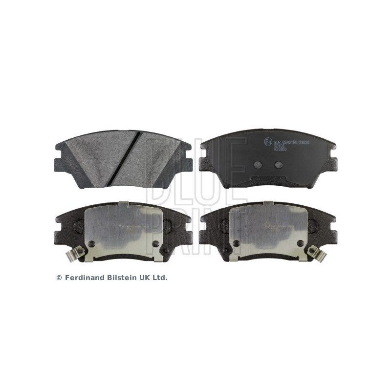 BLUE PRINT ADG042168 Bremsbeläge Vorne für