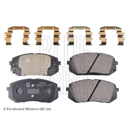 BLUE PRINT ADG042170 Brzdové platničky Predné pre