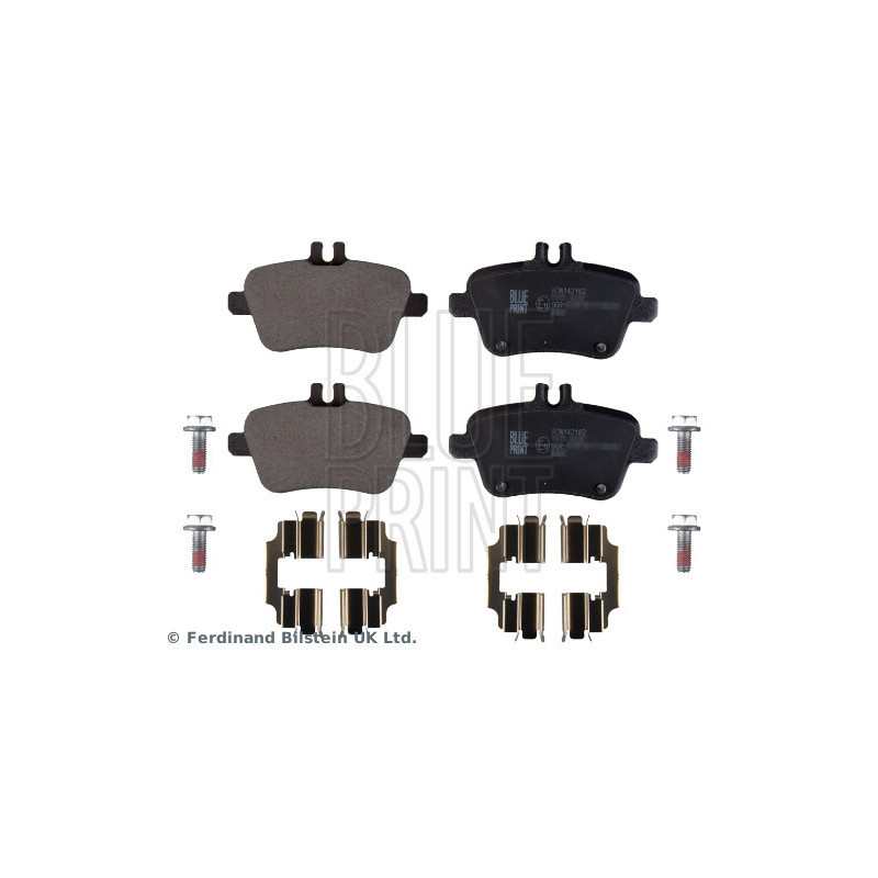 BLUE PRINT ADN142182 Brzdové platničky Zadné pre