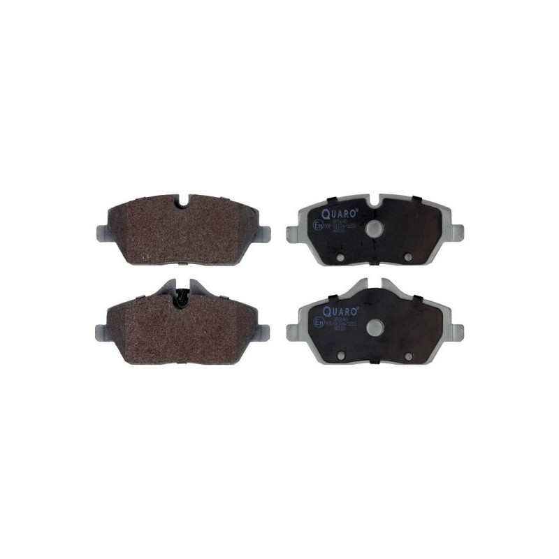 QUARO QP0640 Brzdové platničky predné pre Hatchback 1 Clubman Convertible Coupe Roadster 2