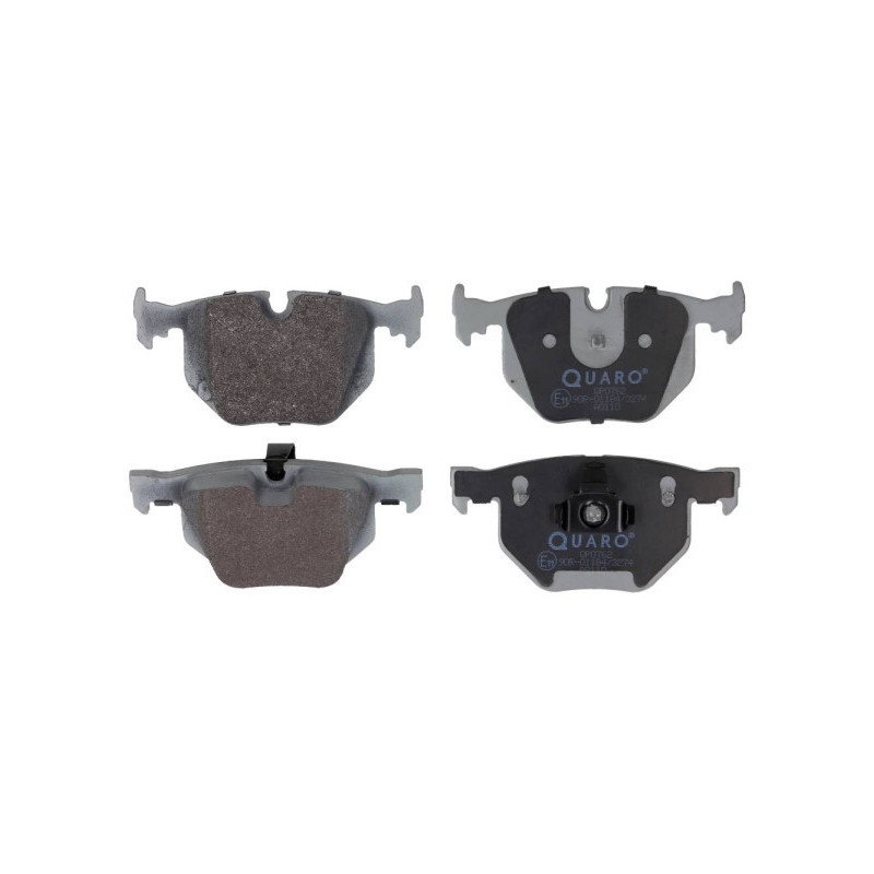 QUARO QP0762 Brzdové platničky zadné pre BMW 7