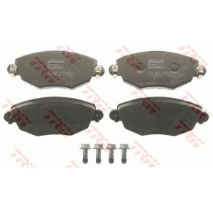 Pastiglie freno Anteriore per Ford Mondeo Jaguar X-Type TRW GDB1434