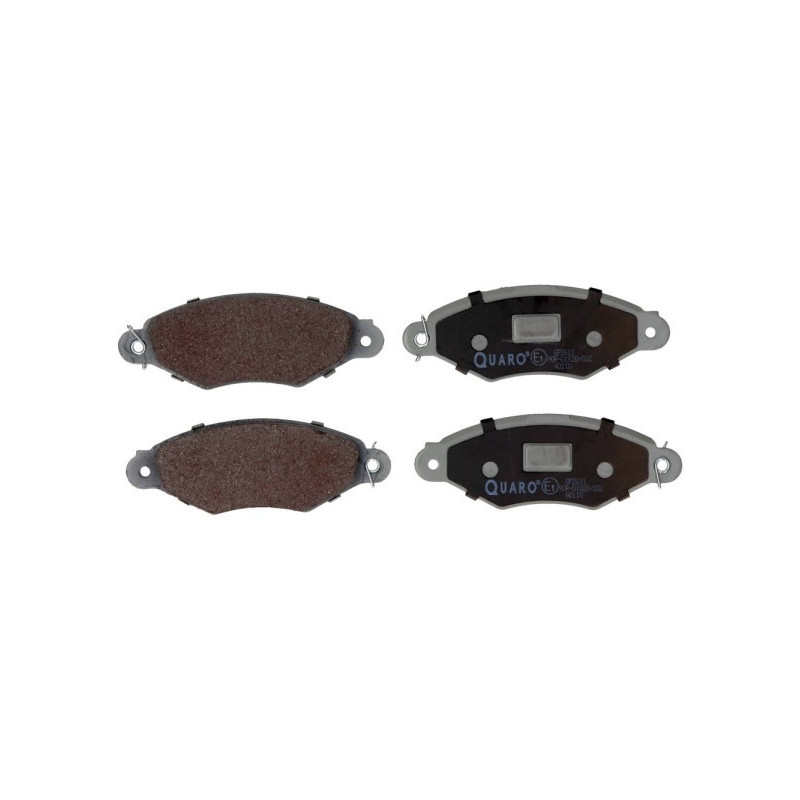 QUARO QP2611 Bremsbeläge Vorne für Kangoo Kubistar