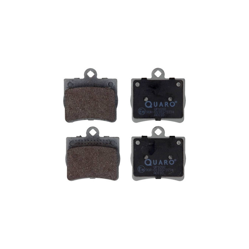 QUARO QP1092 Pastiglie freno posteriore per Mercedes C E
