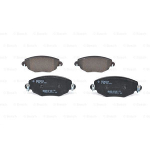 Brzdové platničky Predné pre Ford Mondeo Jaguar X-Type BOSCH 0 986 494 026