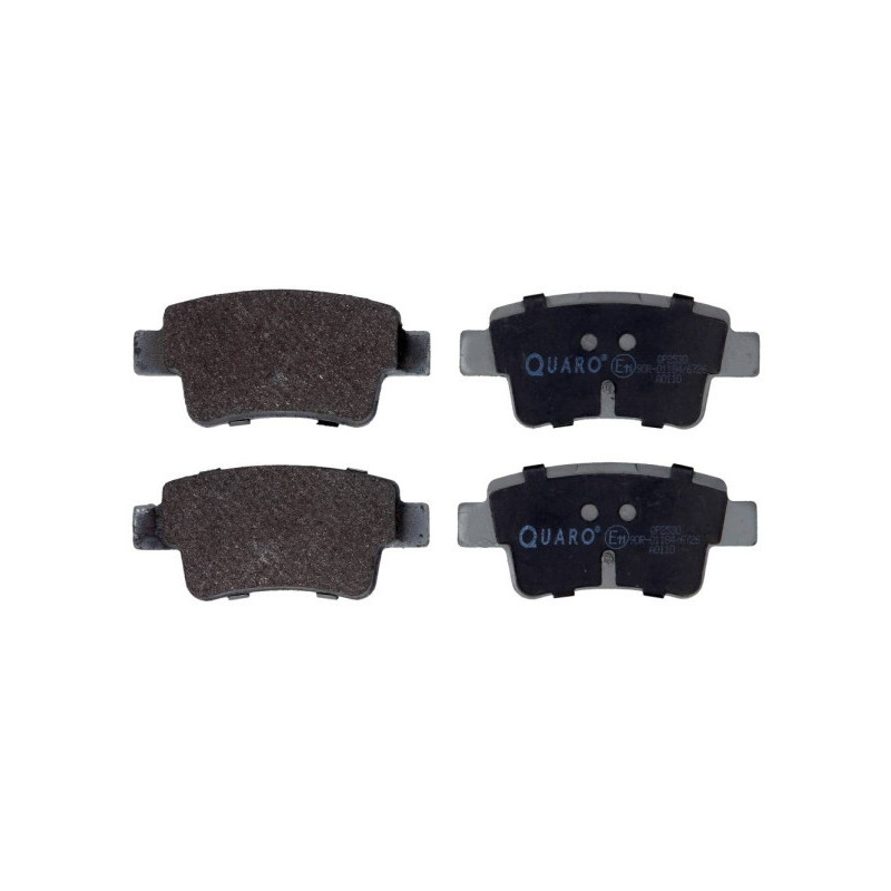 QUARO QP2530 Pastillas de freno trasero para Fiat Punto
