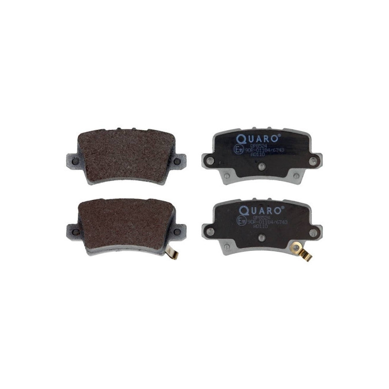 QUARO QP8524 Brzdové platničky zadné pre Honda Civic